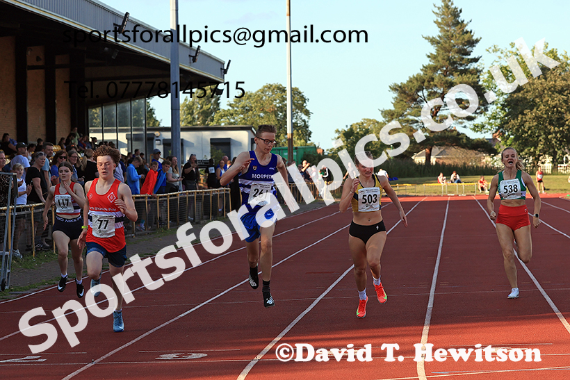 200 metres, 2025 NEGP No 4, Monkton. Photo: David T. Hewitson/Sports for All Pics